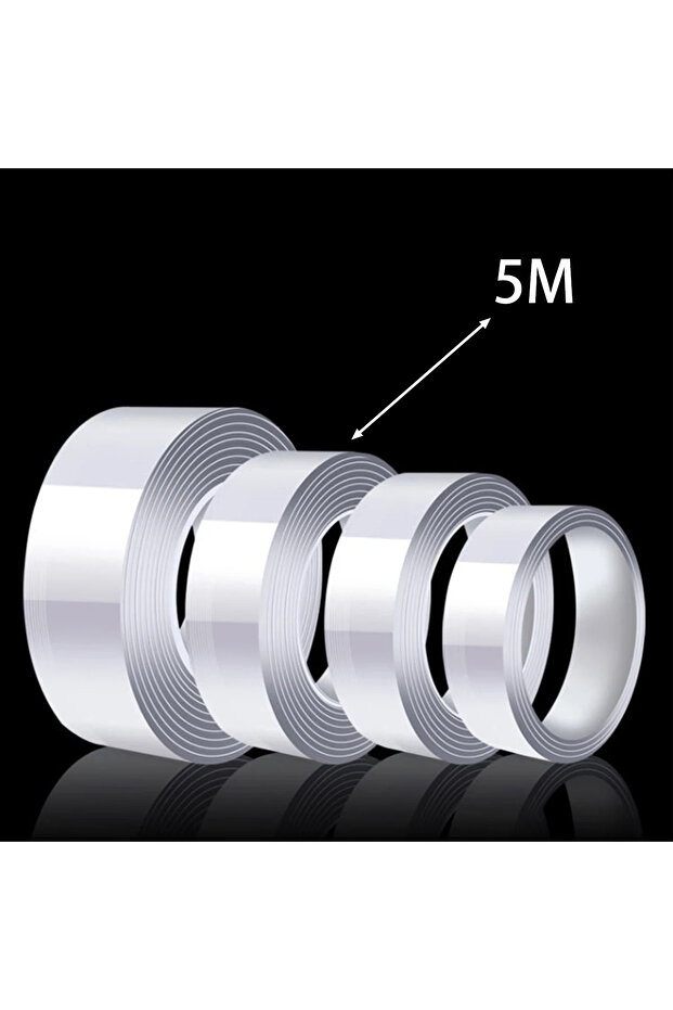 5m Adhesive Nano Tape Double-Sided Traceless Waterproof Tape For Bathroom Kitchen Sink Tap Gel Sti
