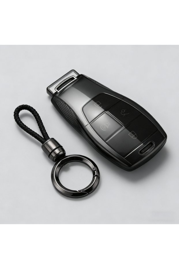 black circle set Soft TPU Keychain Cover For Beijing X7 Bj40 Bj80 U7 Baic X55 X35 X75 Ii Evo 5 BJ30