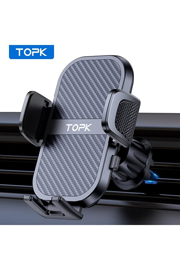 For Air Vent TOPK Car Phone Holder Air Vent Car Phone Holder Mount 360° Rotation Adjustable Clip Com