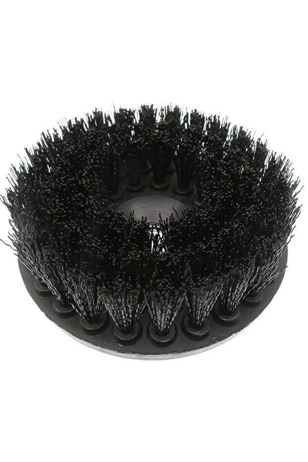 5inch Black-Hard 5 Inch Power Scrubber Brush Electric Cleaning Brush M14 Thread for Cleaning Carpets