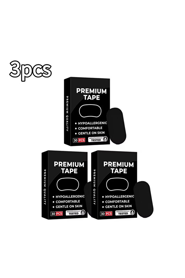 3 boxes Closed Mouth Sleep Elastic Tape Stop Snoring Sleep Glue Tape Sleep Open Mouth Breath Correct