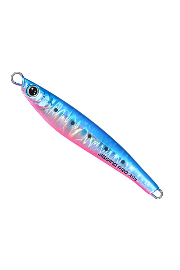 40g Blue Pink JIGGING PRO Jugulo Jig 15g 20g 30g 40g 60g Shore Casting Metal Jig Saltwater Fishing