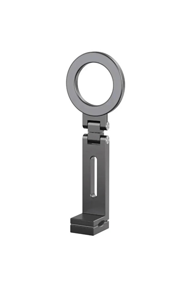 Grey Adjustable Universal Magnetic Phone Holder Travel Essentials Flexible Rotation Hands-Free Airpl