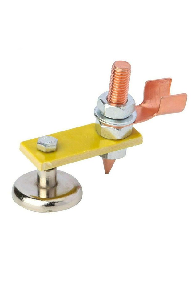 Magnetic Clamp The magnetic welding head support clamp features powerful magnetism, securely holding