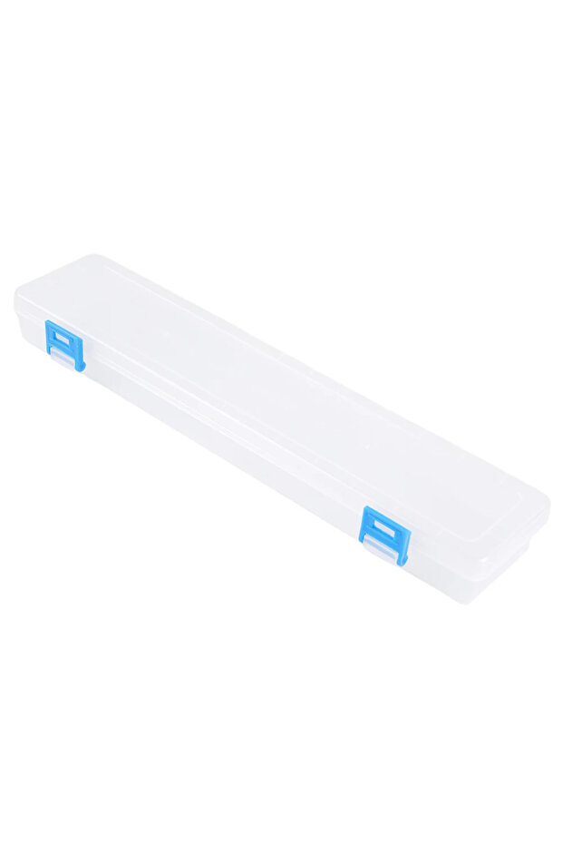 1PC 1Pc White Storage Box 33x7x3.5cm For Brushes Painting Pencils Watercolour Pens Arts Crafts Sewin