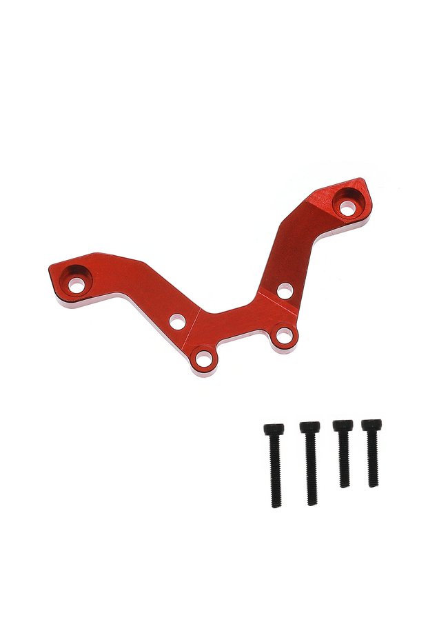 Red 7075 Aluminum Front Damper Plate for Arrma 1/18 Typhon Grom - Shock Absorber Bracket Upgrade - M