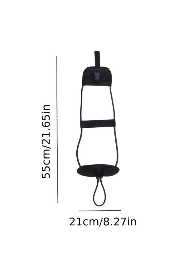 Black Travel Tied Black Durable Nylon Cargo Tie Down Luggage Lash Belt Strap With Cam Buckle Travel
