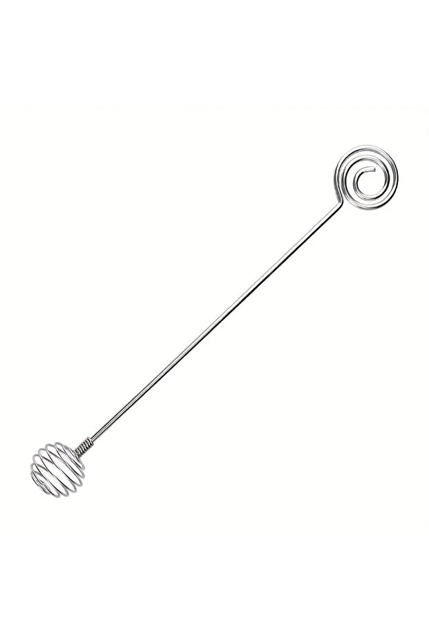 1pc Honey Stir Bar Mixing Stainless Steel Handle Jar Spoon Practical Honey Long Stick Supplies Honey