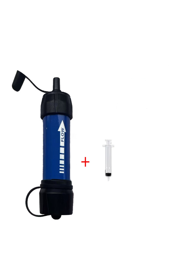 Blue-A Emergency Portable Water Purifier for Hiking - Survival , Fast Purification, Safe for Natural