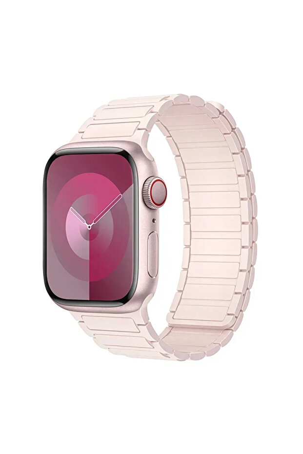 42mm 44mm 45mm 49mm 05 pink Magnetic Loop for Apple Watch Bands 44mm 40mm 49mm 45mm 41mm 38mm Silico