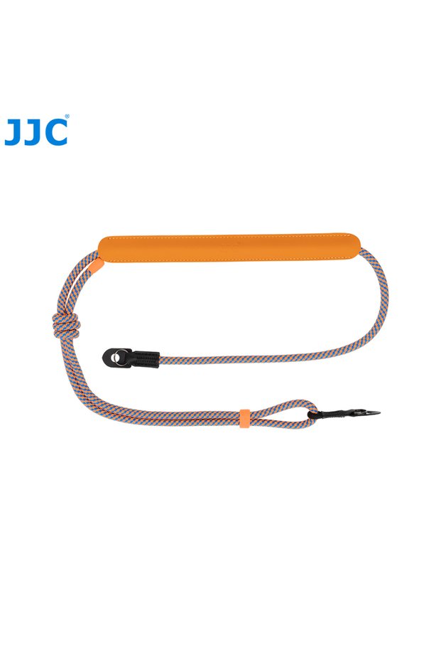 Orange blue JJC Vintage Braided Rope Camera Shoulder Strap for Fujifilm X100VI X-T30 III II XT50 XT-