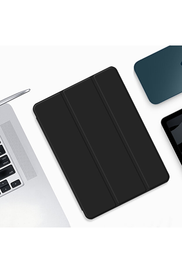 iPad Air 11 2024 Black Smart Folio for iPad Air 11 2024 Case M2 iPad Air 5 4 Case iPad 10th Gen Pro