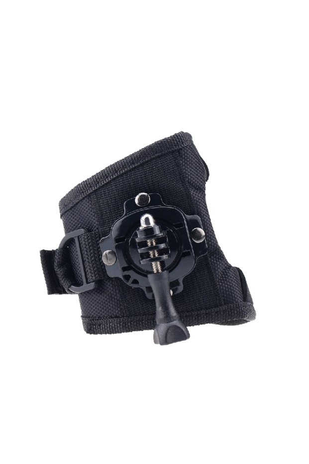 black color 360° Rotation Glove Wrist Strap Mount For GoPro Hero 13 12 11 10 9 8 7 6 SJCAM AKASO Ins
