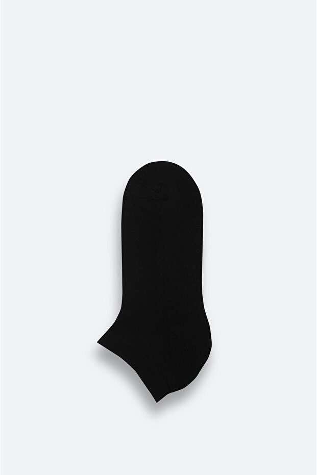 Men's Black Booties Socks B008527