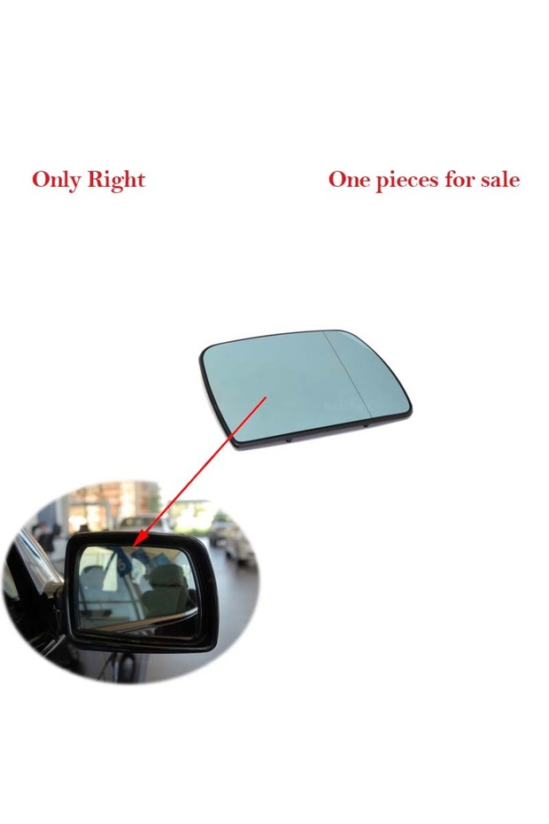1pc Right For Land Rover Range Rover L322 Vogue 2002 2003 2004 2005 2006 Heated Side Wing Rear View