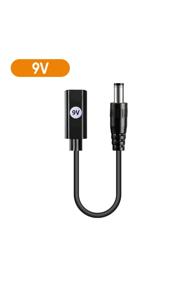 0.2M Type C To DC 9V Type C Female To DC Male Cable Adapter 5V/9V/12V/15V/20V USB C To 55*21mm DC Un
