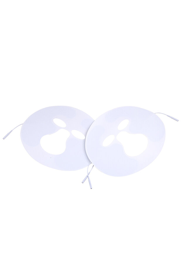 2pcs pad Facial Electrode Pads Gel Non-woven Patch Self-adhesive Acupuncture Electric Massager Digit