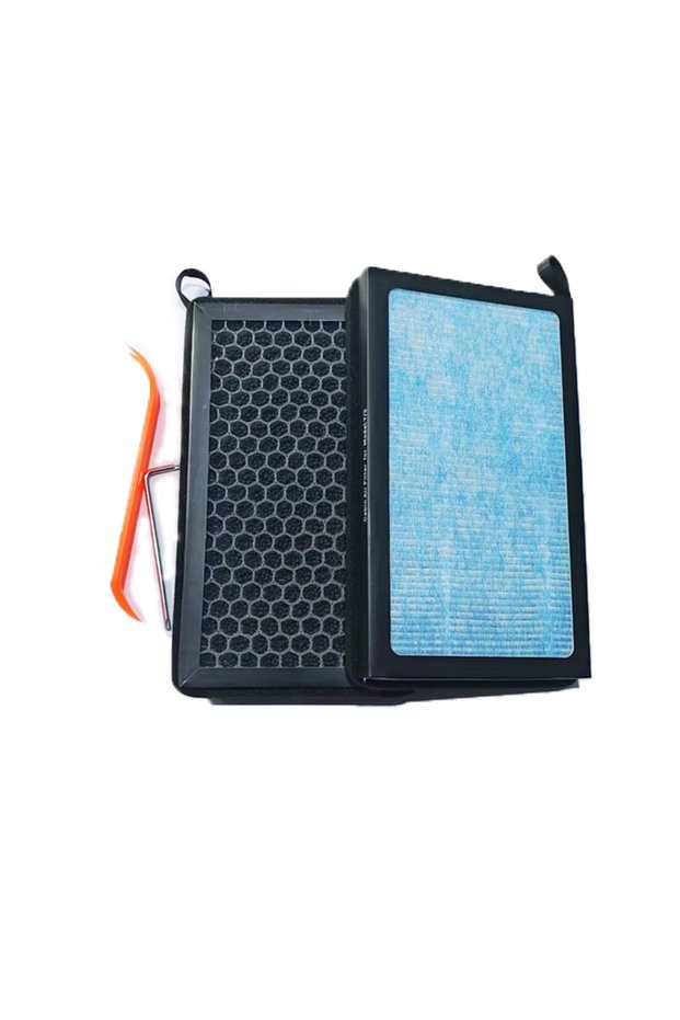 1107681-00-A 2pcs For Tesla Model 3 Model Y HEPA N952017-2026 Carbon Activated Cleaner Air Filter