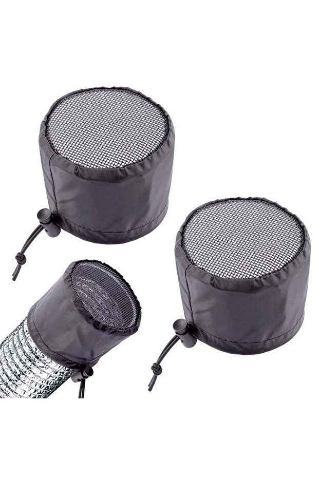 6 inch Duct Filter Vent Cover Grow Tents Vent Filter Cover with Elastic Band and Fixed Buckle to Dus