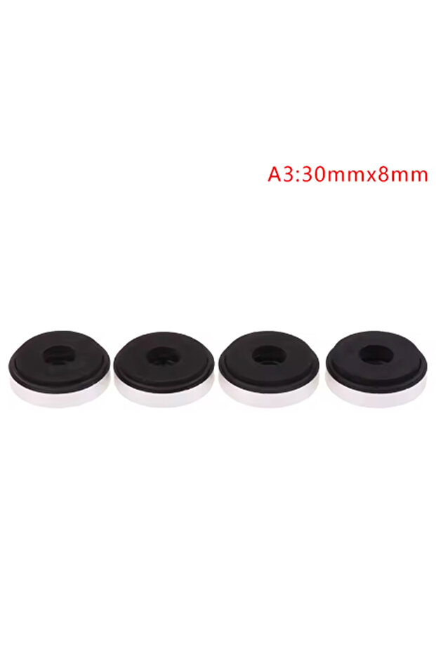 Silver 30mmx8mm 4pcs/Set HiFi Audio Speaker Amplifier Anti-Shock Isolation Stand Crab Claw Feet Pads