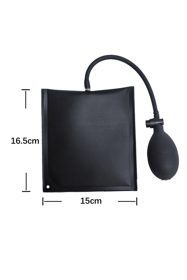black 200KG Inflatable Air Pump Wedge Professional Car Door Opener Strong Leveling Lifting Alignment
