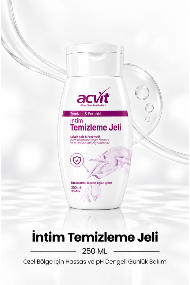 Intimate Cleansing Gel 250 ml | Sensitive and Ph-Balanced Daily Care for Private Areas