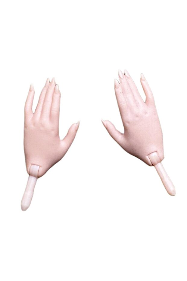 One Size lol white Original Big Sister Doll Replacement Hands LOLS Brown White Skin Tone Nails With