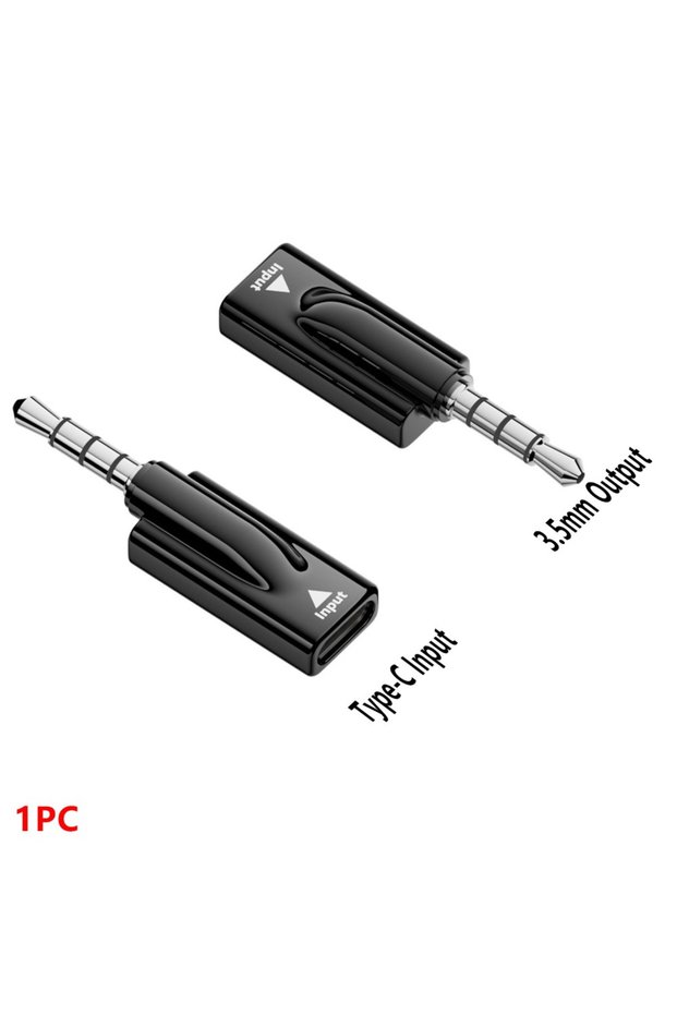 C-3.5 Male Black Male to Female USB Type-C to 3.5mm Converter No Delay HiFi Audio Adapter DAC Plug a