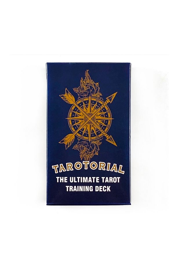 Blue New Tarot Deck The Ultimate Tarot Training Deck Fate Divination Card Games Party Board Game，Hol