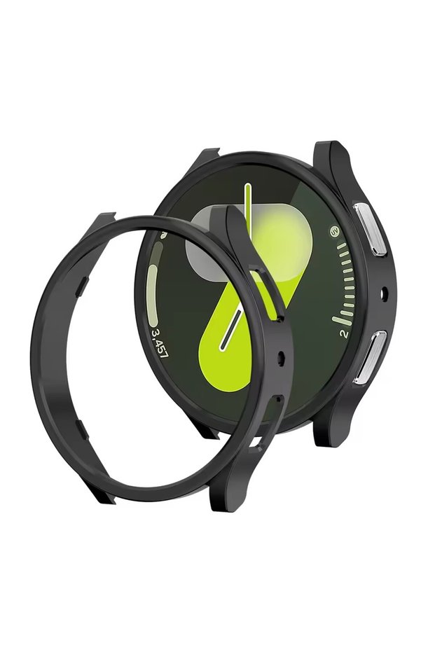 Galaxy watch7 44mm Black PC Cover for Samsung Galaxy Watch 7 Case 40mm 44mm Accessories Frame Protec