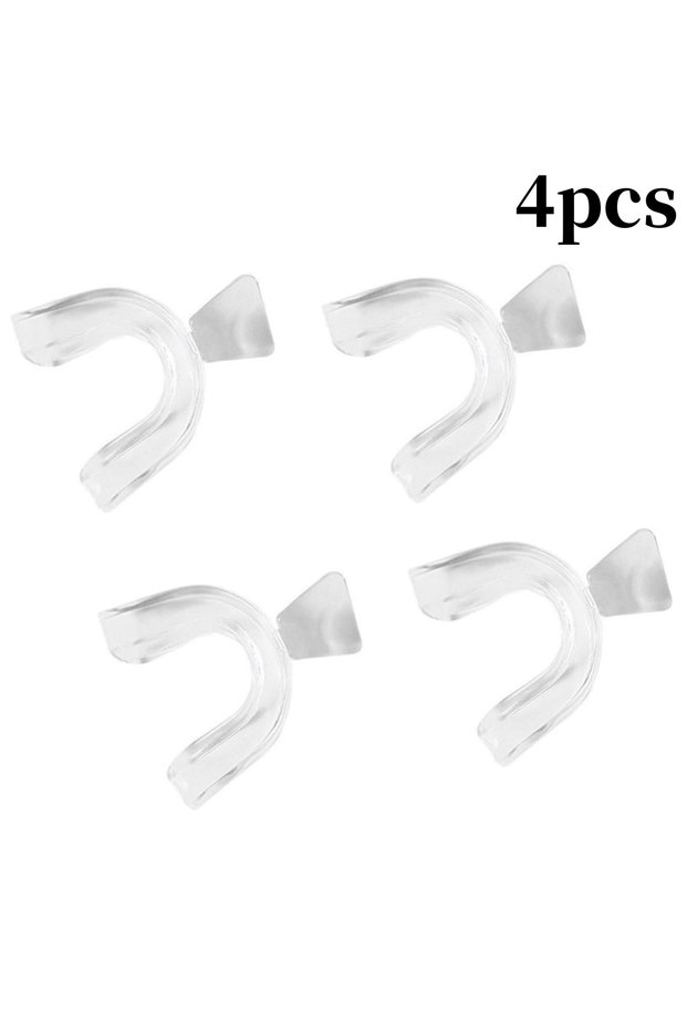 4PCS 2/4/6Pcs Teeth Tray Dental Mouth Guard Whitening Braces Oral Hygiene Care Prevent Tooth Grindin