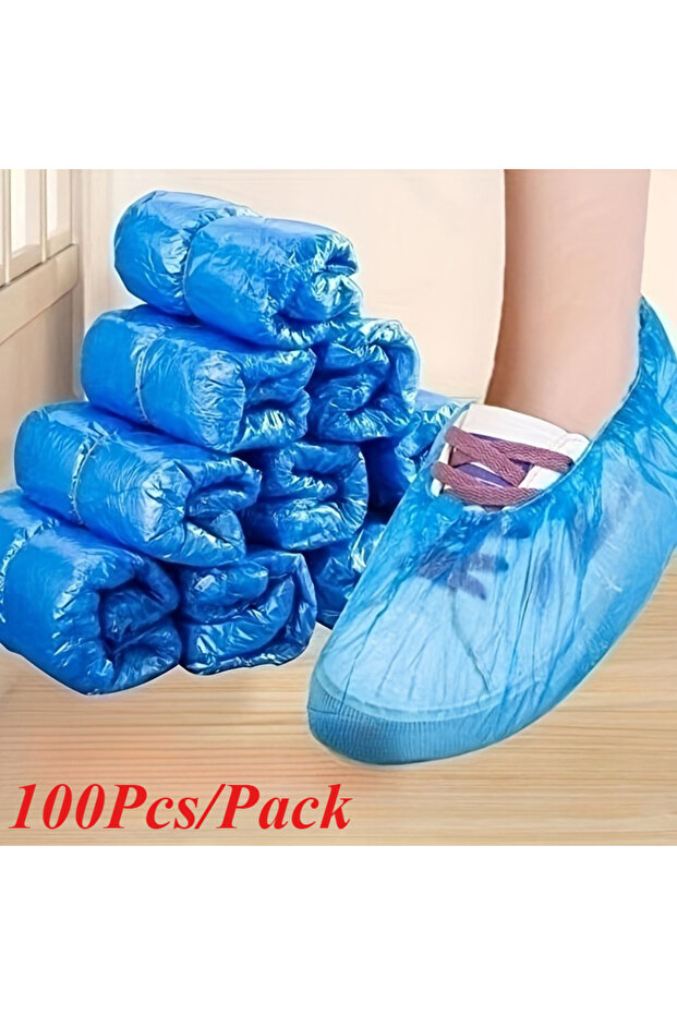 100Pcs 100Pcs/Pack Disposable Shoe Covers, Cleaning & Hygiene Supplies, Travel Hotel Shoe Covers