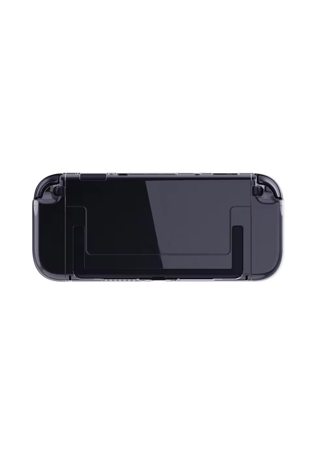 Transparent PC+TPU Clear Case Crystal Protective Cover for Nintendo Switch 2 Anti-Scratch Split She