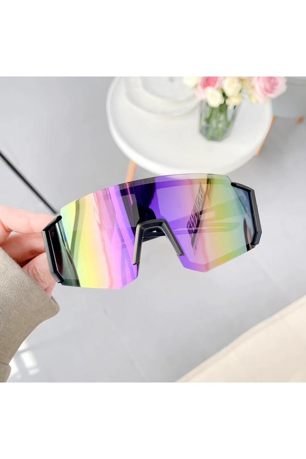 purple Fashion Designer Cycling Sunglasses Men Mountaineering Fishing Skiing Glasses Women New Outdo