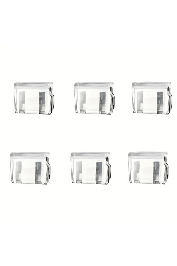 6pcs 2/4/6/pcs invisible leg shortening clip, non-slip pants edge clip, used for anti-drag pants hem