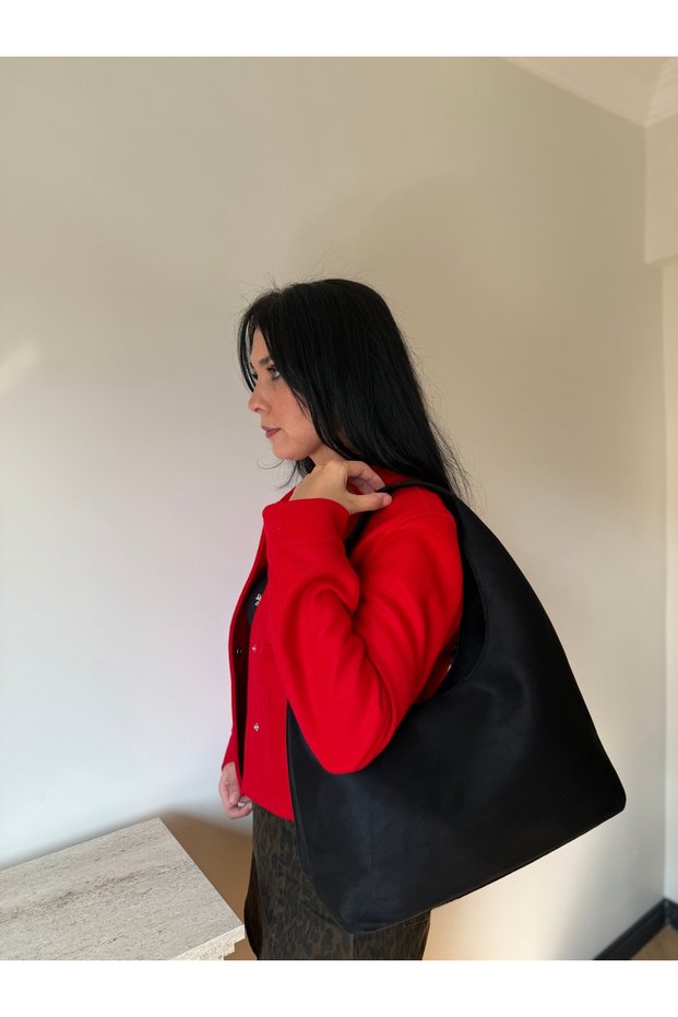 Women's Rabi Model Suede Hand & Shoulder Bag