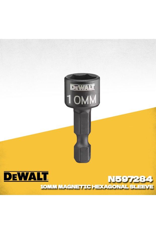 DEWALT N597434 DEWALT N597434 N597284 N597437 Compact Nut Driver 8/10/13MM Magnetic Hexagonal Handle