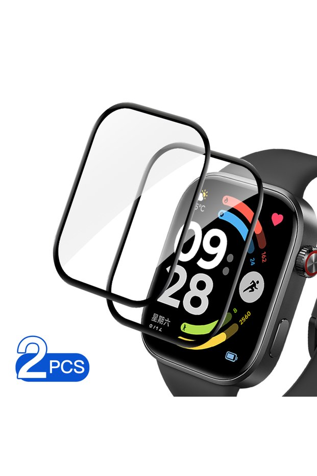 for Redmi Watch 6 2PCS Screen Protector Film for Redmi Watch 6 - HD Clear Anti-Scratch Protective F