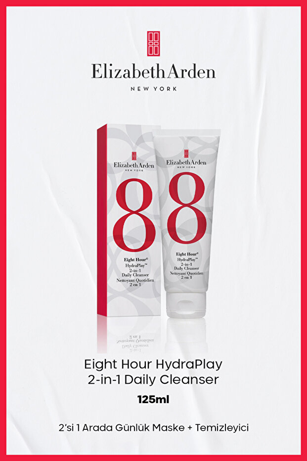 Eight Hour Hydraplay ™ 2 in 1 Facial Cleansing Gel 125 ml