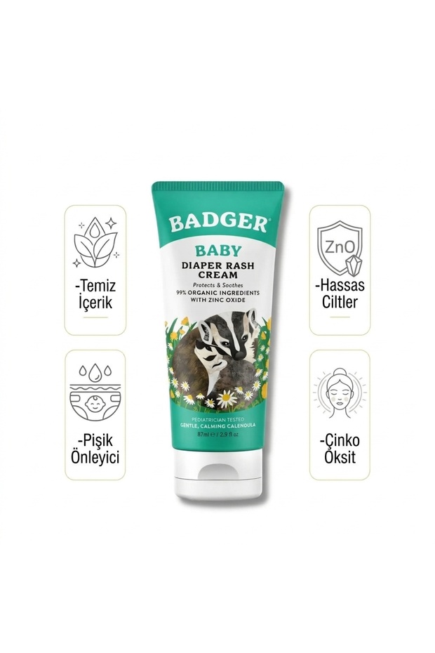 Diaper Cream (Helps Prevent Diaper Rash) / Diaper Cream 87ml