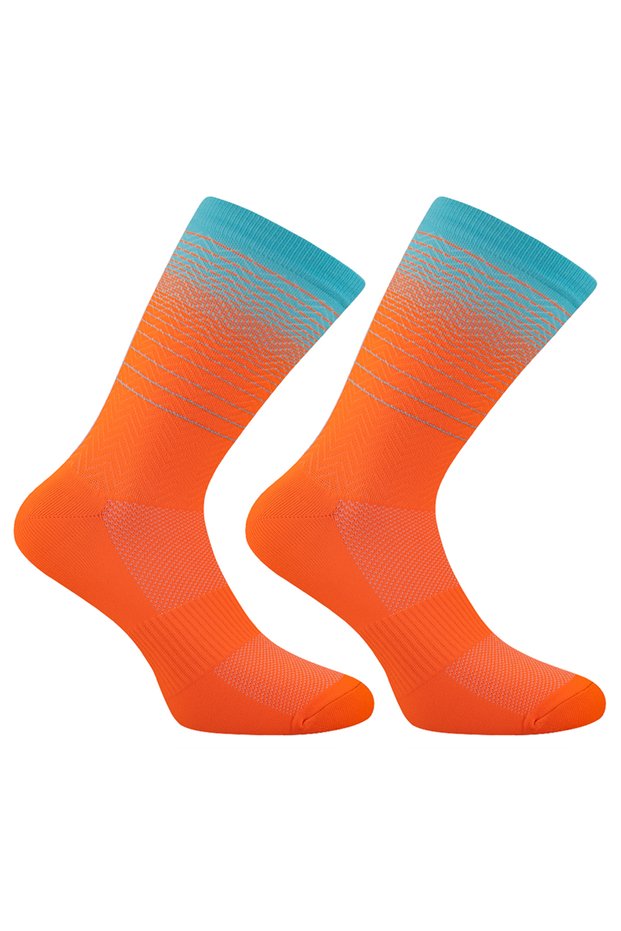 37-44 2 Cycling Socks Men Women Running Socks Breathable Wear-resistant Camping Hiking Socks Tube Co