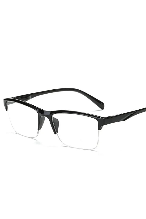 +175 BA Square Reading Glasses Ultralight Half Frame Presbyopic Eyeglasses Men Women +0.25 0.5 0.75