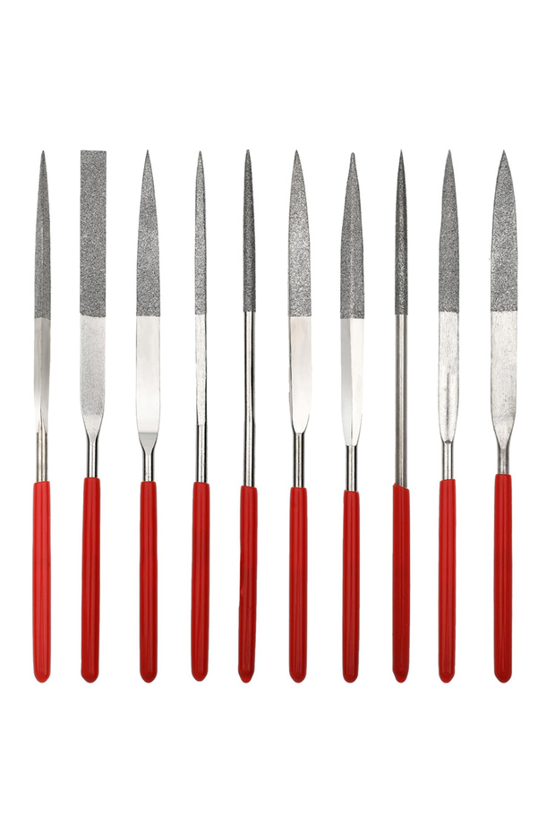 10pcs New 10Pcs Diamond Needle File Set For Jewelry Metal Wood Ceramic Glass Stone Craft Sharping Wo