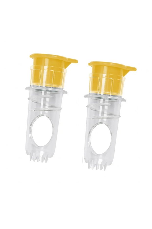 2PCS 2PCS Manual Lemon Juicer Portable Mini Lemon Squeezer Citrus Juicer Reamer Hand Held Easy Juice