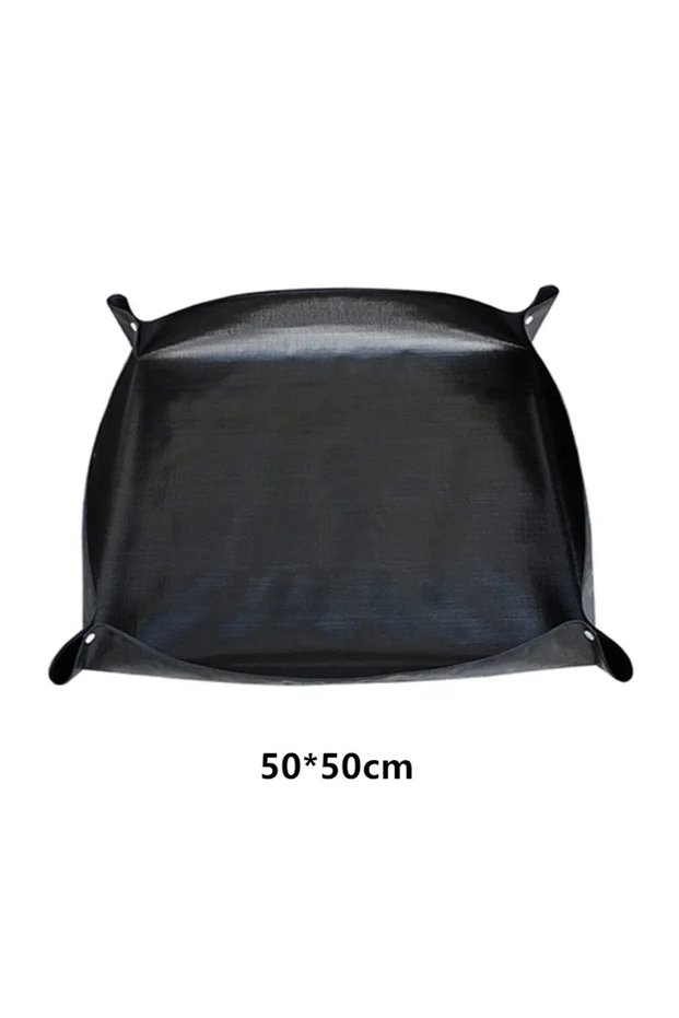 50X50cm Plant Repotting Mat, Waterproof Transplanting Mat, Indoor Succulent Potting Mat, Portable Ga