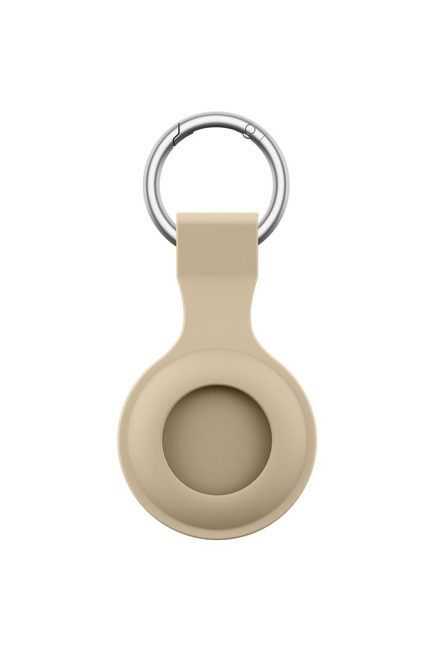 Milk tea Silicone Cover for Apple Airtags Case Protective Shell Tracker Accessories Anti-scratch Sle