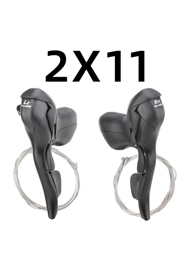 2x11 Speed Shifter MicroNEW Road Bike Shifter 3x7 3x8 3x9 3x10 Speed Brake Levers Bicycle 2x7 2x8 2x