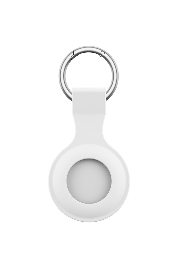 White Silicone Cover for Apple Airtags Case Protective Shell Tracker Accessories Anti-scratch Sleeve