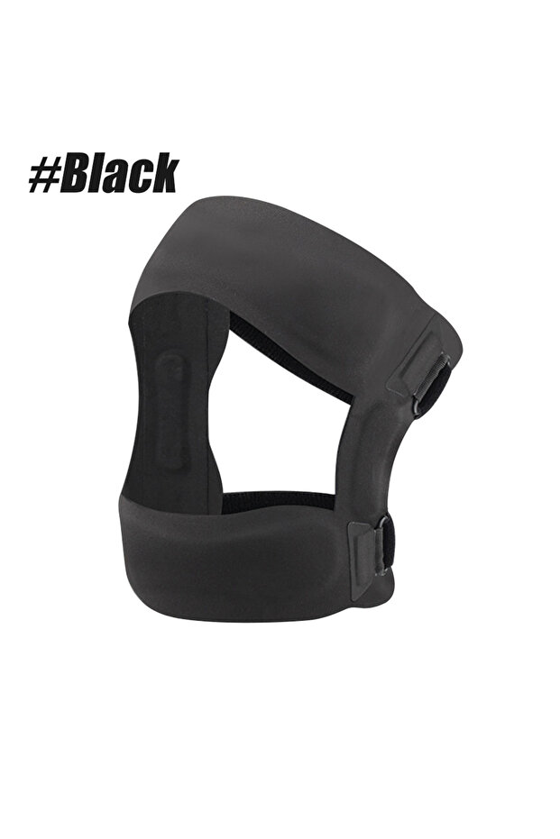 Black 1pc Patellar Tendon Support Strap with Side Stabilizers & Patella Gel Pads, Knee Brace for Wom