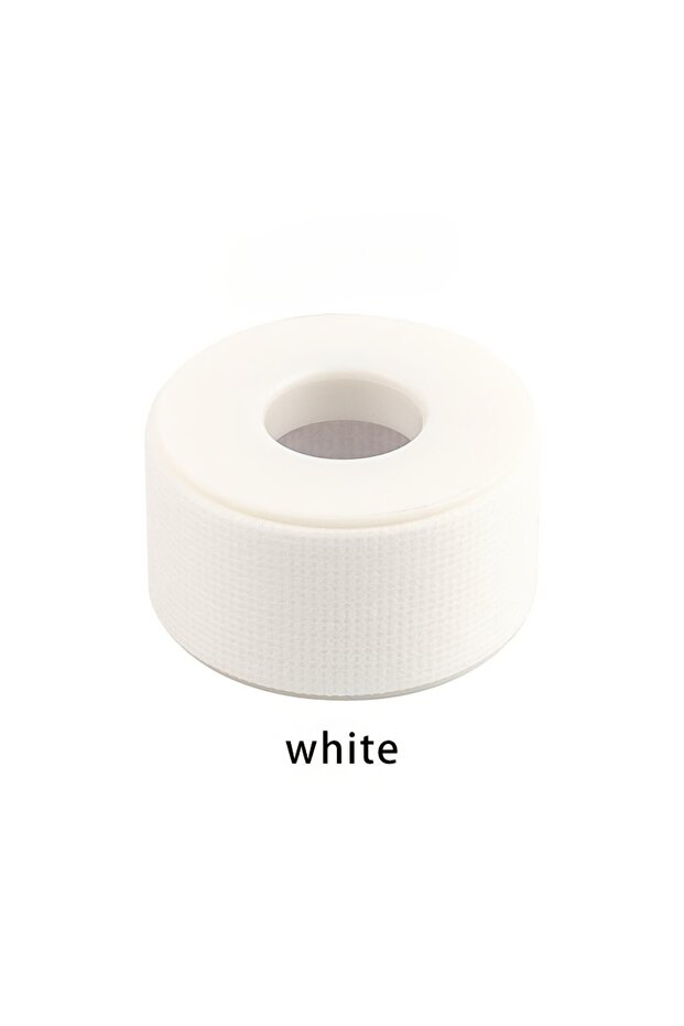 White 2.5M 1 Roll Lash Extension Tape Silicone Gel Eyelash Tape for Lash Extensions, Latex Free Sens